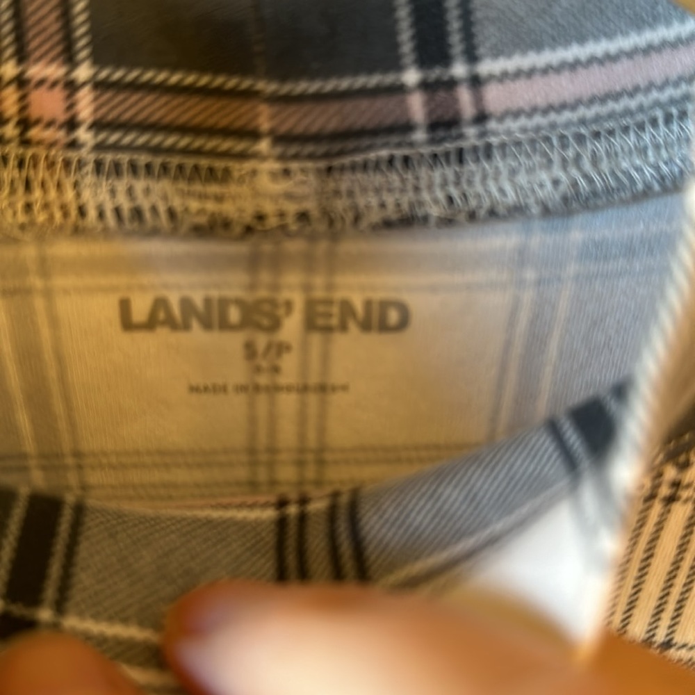 Plaid mock neck - Picture 4 of 4